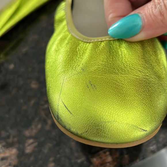 Anikado Ballet Flat shoes green size 38 - Picture 8 of 8